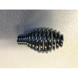 RCK Sales Wood Burning Stove & Insert 1/2" Satin Nickel Chrome Spring Cool Touch Handle