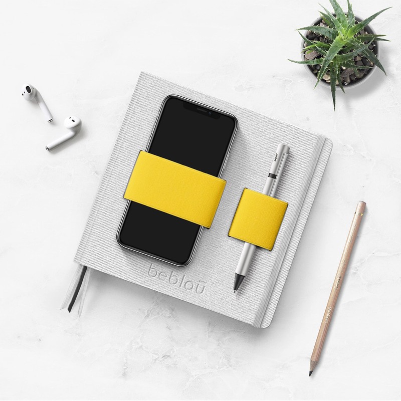Beblau - Flex Notebook with Elastic Band, Organiser, Perfect for