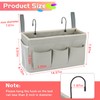 Loghot Bedside Caddy/Bedside Storage Bag Hanging Organizer for Bunk and
