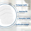 VEGCOO Pack of 4 Washable Replacement Wipes for Polti Vaporetto,