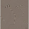 Sanyo Shoji 06-054031 KONOMI Bath Brush, Medium Width Striped, Black,