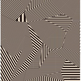 Sanyo Shoji 06-054031 KONOMI Bath Brush, Medium Width Striped, Black, Approx. 19.7 inches (50 cm) Width