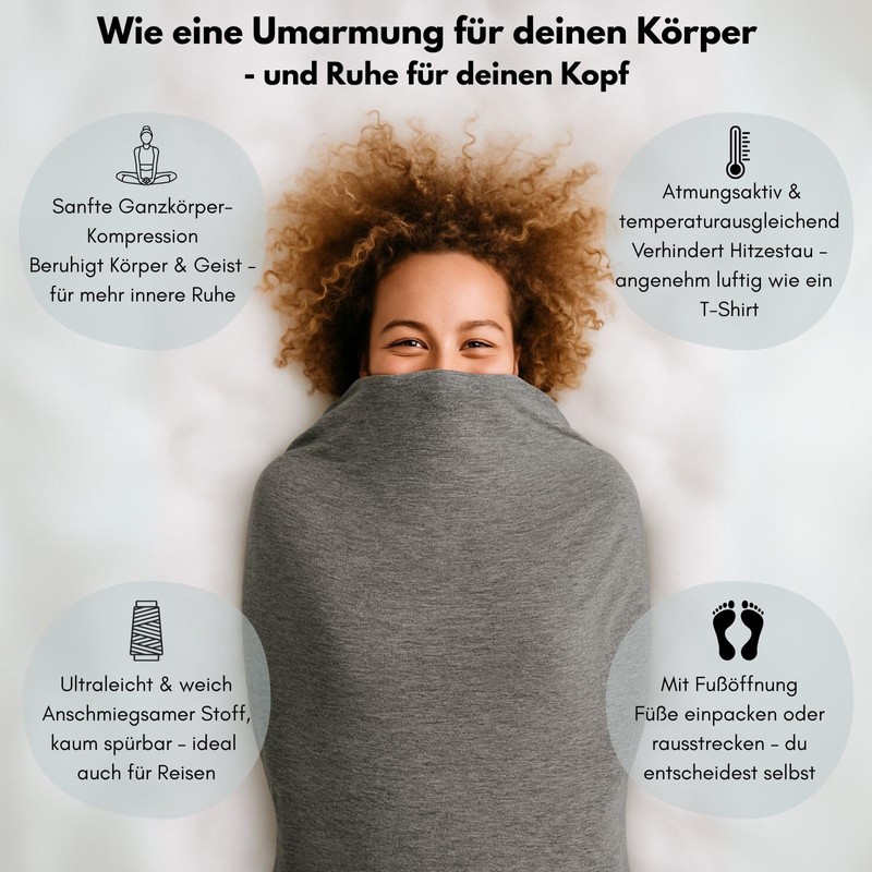 Rivello Somnia Sleeping Blanket - Gentle Compression Like a Hug