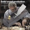 BOROCO Mini Ebony Hand Planer Carpenter's Grooves Trimming Carpenter's Slicer