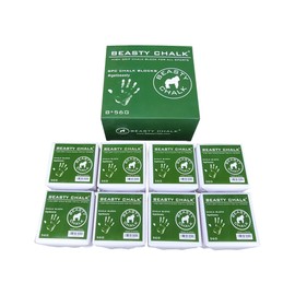 Beasty Chalk ジムチョークブロック - ハイグリップチョーク 体操 ロッククライミング スポーツ リフティング プルアップ デッドリフト ケトルベル ポール - 2オンスブロック (1個パック)