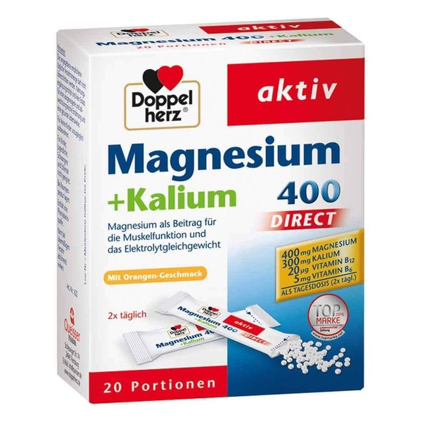 Doppelherz Magnesium + Potassium Pack of 20