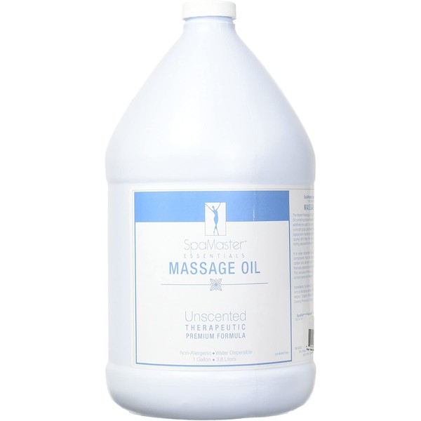 Master Massage SpaMaster Essentials Unscented Massage Oil, 1 Gal