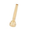 Trumpet Mouthpiece Gold Fashionable Look Beginner Musical Instrument Accessories 17C