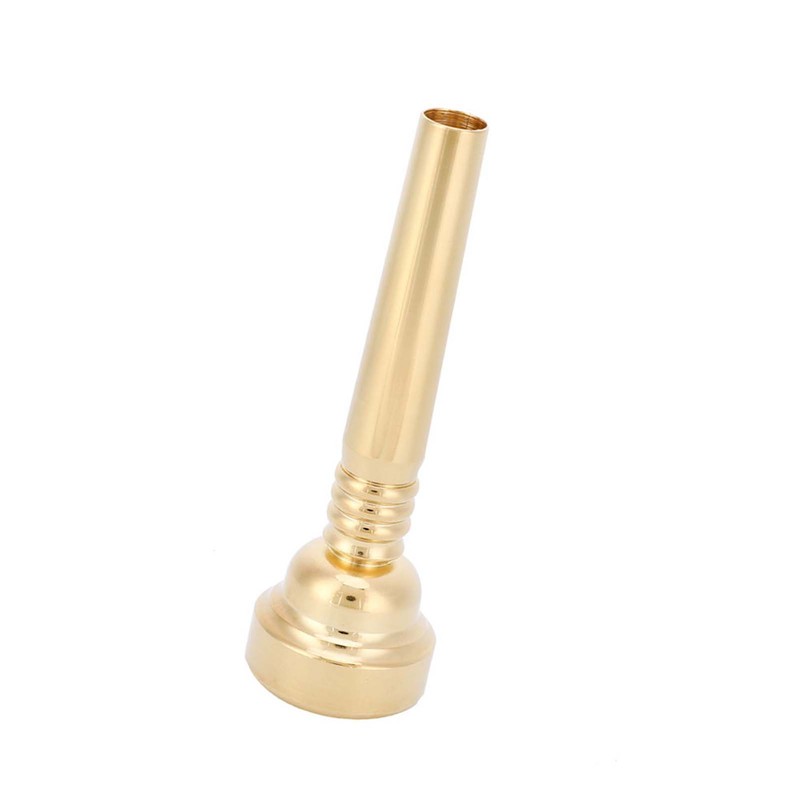 Trumpet Mouthpiece Gold Fashionable Look Beginner Musical Instrument Accessories 17C