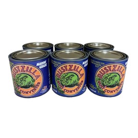 RUSTZILLA RZMG-004271-6 (8 OZ (6 PACK)) MARINE GRADE RUST CONVERTER AND REMOVER, PROFFESSIONAL STRENGH FOR ALL METALS INCLUDING STAINLESS STEEL, STEEL, AND CAST IRON, 6
