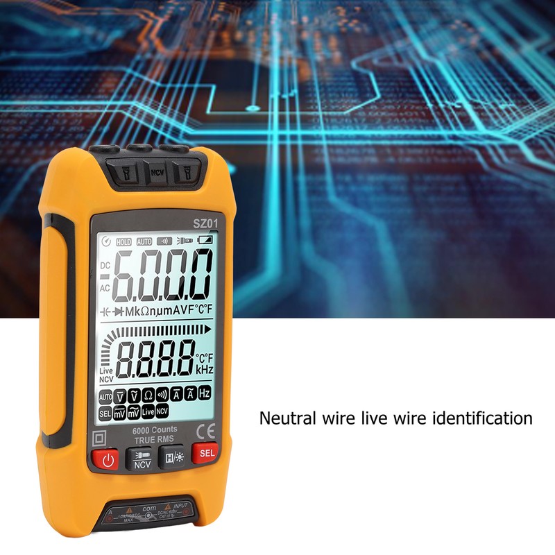 Digital Multimeter Kit Intelligent Large Screen High Accuracy Automatic Fire