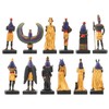 Veronese Design 3 1/2" Egyptian Gods Miniature Set Resin Figurine