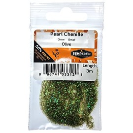 Semperfli Pearl Chenille 3mm Small Olive