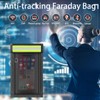 2 Pack Faraday Bags for Phones & Car Keys, Anti-Tracking