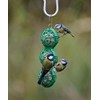 Jacobi Jayne BB-1 BasketBall Hanging Bird, Suet Ball Feeder, Green,