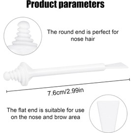 QHFlashbuy Nose Wax Sticks, Pack of 100, Nose Hair Wax Sticks, Nose Hair Remover, Wax Sticks Applicators for Nostril Cleaning and Nose Hair Removal