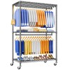 ULIFHOME P8 Heavy Duty Clothes Rack（With Extended Width Design） Rolling