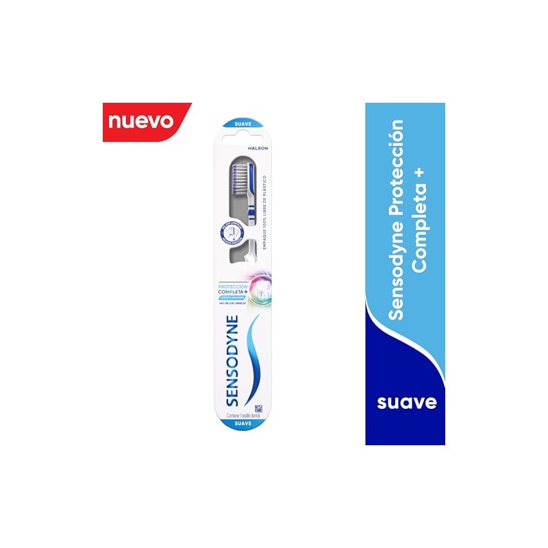 Sensodyne Cepillo de Dientes para Dientes Sensibles Protección Completa, Suave,