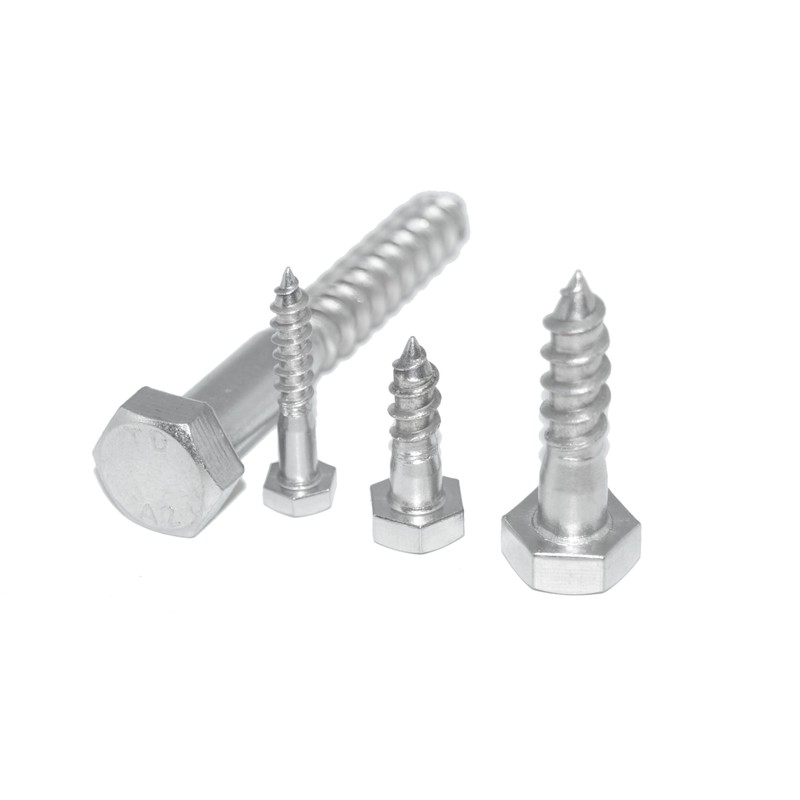 Hexagon Wood Screws 5 x 90 Pack of 25 Stainless