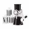 Rotary Vegetable Slicer for Meal Prep – Manual Drum Grater