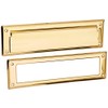 Deltana MS211CR003 13 1/8-Inch Mail Slot with Solid Brass Interior