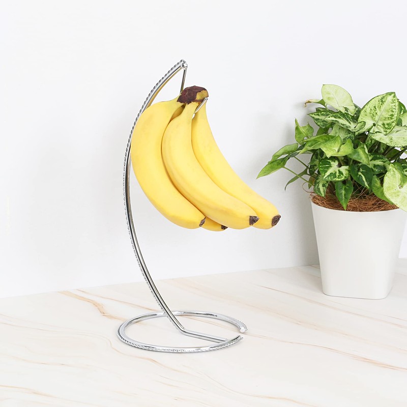 Astro Banana Stand Silver Banana Hanger Banana Rack Banana Holder