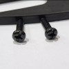 Unbranded ANTENNA HOLE BLOCK OFF DELETE PLATE CAP CARBON FIBER