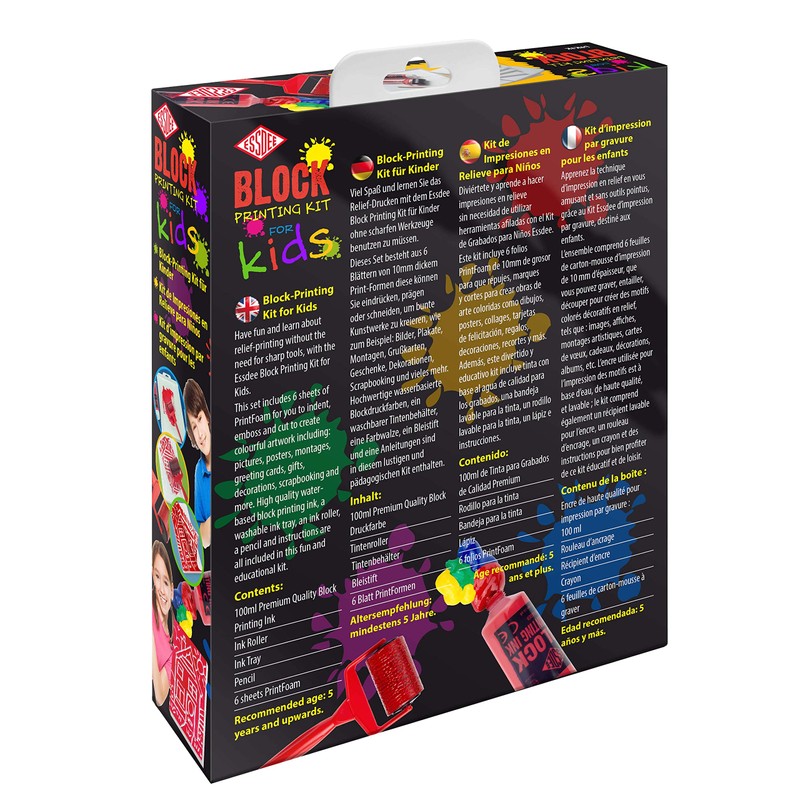 ESSDEE P6K4K Block Printing Kit for Kids, for 1 year