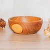 Rainforest Bowls Set of 4 Javanese Teak Wood Mini Dipping