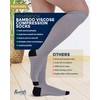 Pembrook Bamboo Viscose Light Compression Socks - 3 Pairs |