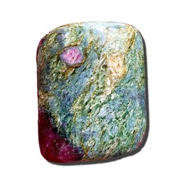 Ruby Kyanite & Ruby Fuchsite combo - tumbled and hand Polished Crystal Healing Natural metaphysical Gemstone from India - piece #2