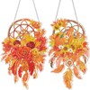 Saillong 2 Pcs Fall Diamond Art Painting Door Decorations DIY