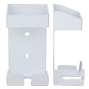 Wall Mounted Hair Curler Holder Stainless Steel Space Saving Curling