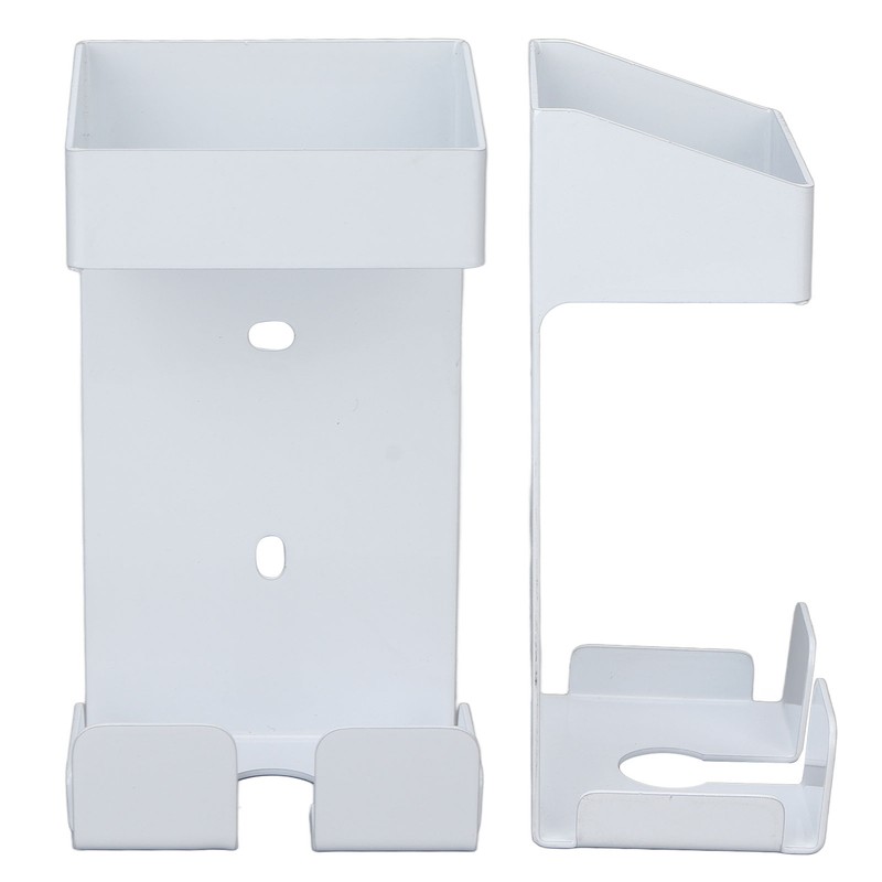 Wall Mounted Hair Curler Holder Stainless Steel Space Saving Curling