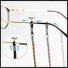 Tomorotec 4 Pack Eyeglasses Holder Strap Cord, Aphlos Eyeglass Retainer,