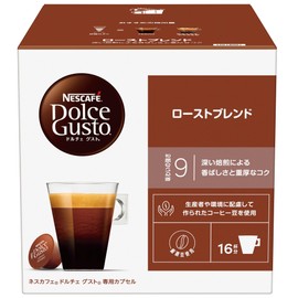 Nescafe Dolce Gusto Exclusive Capsule, Roast Blend, 16 ct x 1 Box [Regular Coffee]
