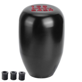 EBTOOLS 6 Speed Gear Shift Knob Universal for Most Cars Black