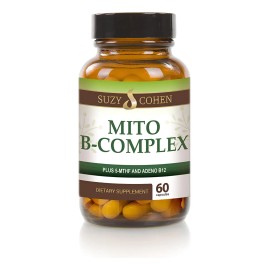 Suzy Cohen Mito B Complex Suplemento 60 Porciones