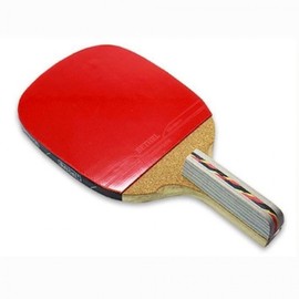 Penhold Table Tennis Racket with Integrated Rubber B12 Penhold Table Tennis Racket