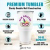 Palm City Products Premium 30 oz New Orleans White Tumbler