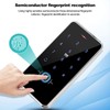 Keyless Entry Door Keypad, Touch Screen Fingerprint Password Card Reader
