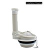 VALLVATER Toilet Flapper 3-Inch with Float Replacement Kit Compatible with