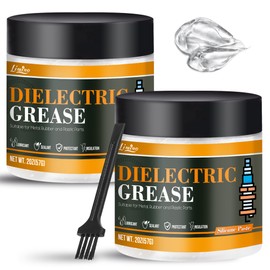 Silicone Paste - 4oz Automotive Dielectric Grease for Electrical Components and Connectors, Spark Plugs, Automotive O-Ring, Brake - Waterproof Silicone Grease, Heat Resistant and Easy Application