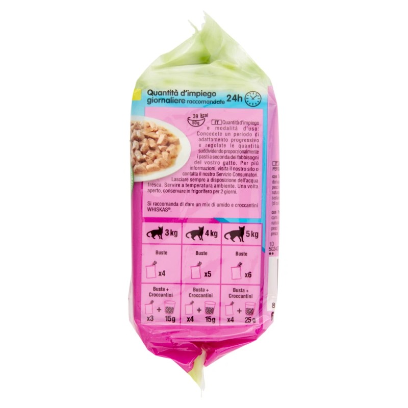 WET CAT FOOD WHISKAS FISH LUNCHES FOR ADULT CAT 6