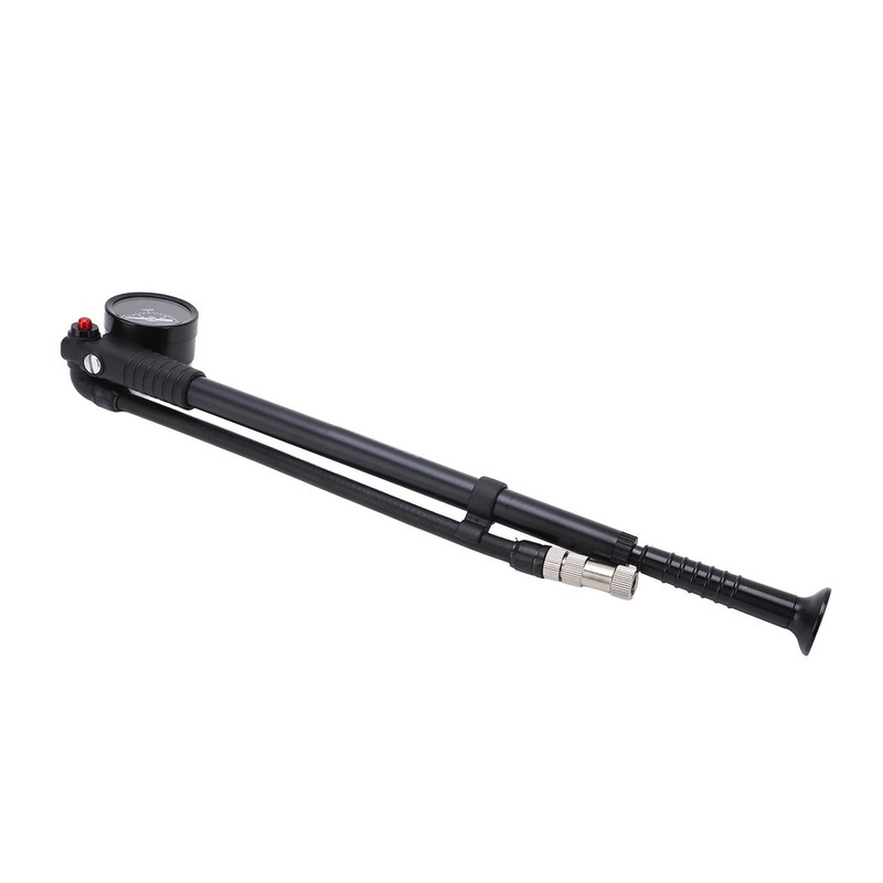Shock Pump 300PSI Visual Pressure Dial 360° Rotation Inflation Tube