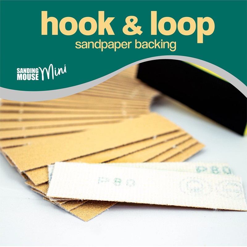 KEYSTONE 25 Pack of Sanding Mouse Mini Abrasive Sheets 120