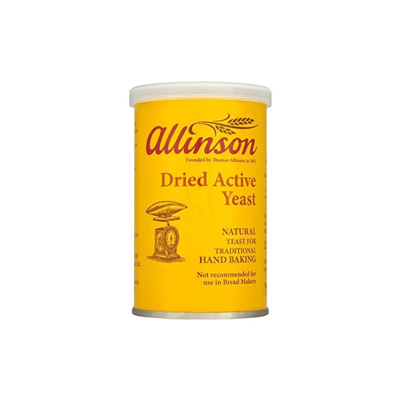 Allinson Dried Active Yeast (125g) - Pack of 2