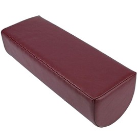 LLOYD Dutchman Roll (Flat Bottom) Massage Cushion, Ideal for Treatment of Intervertebral Discs, Ankle Support, Lying Position Pillow, Ruby