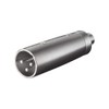 Wentronic 27458-GB 3 Pin Plug to Cinch Jack XLR Adaptor