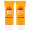 Touch Me Perfect UV Protection Sunscreen 60ml 2 Pack / Large Capacity Triple Function SPF50+ PA++++